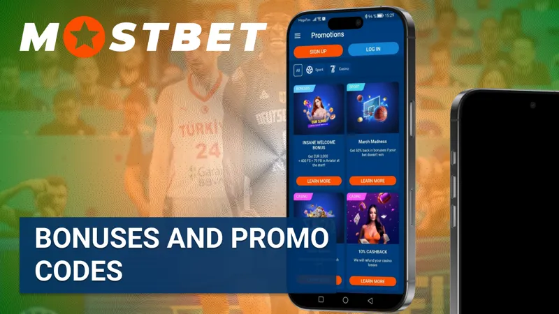Mostbet bonuses and promo codes overview for users